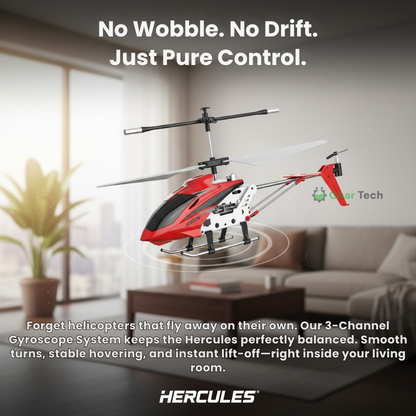 Durable Mini RC Helicopter for Kids and Beginners