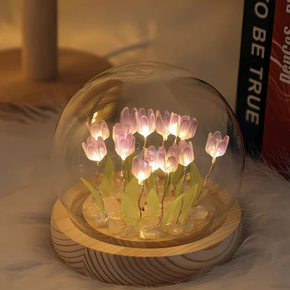 Lampe tulipe florale magnifique