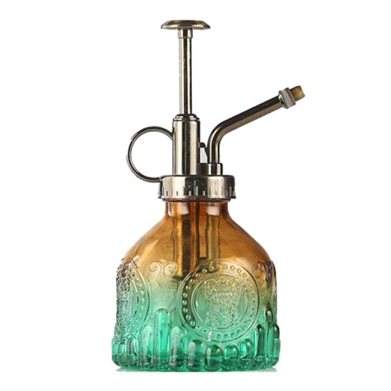 Flacon vaporisateur en verre style rétro