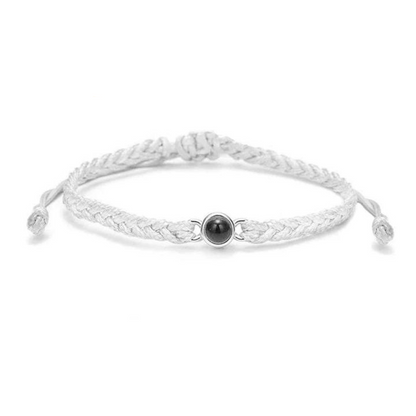 Bracelet personnalisé avec breloque photo