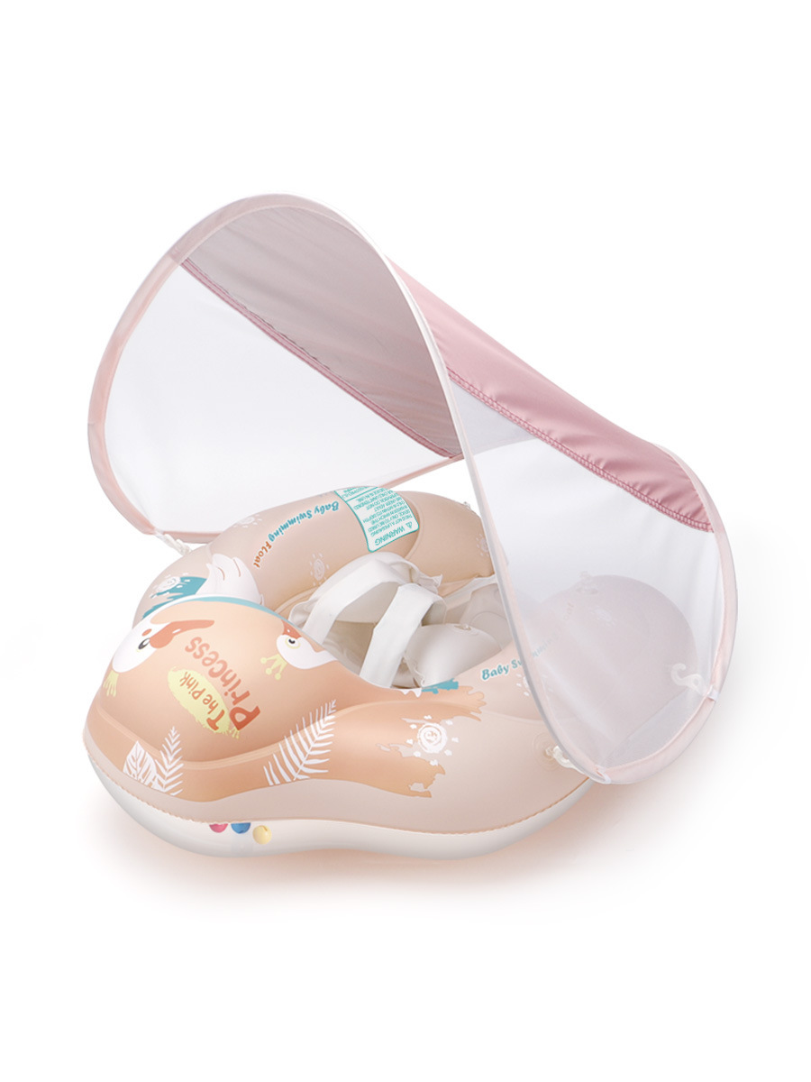 Bouée bébé avec pare-soleil - Aide-nageur gonflable