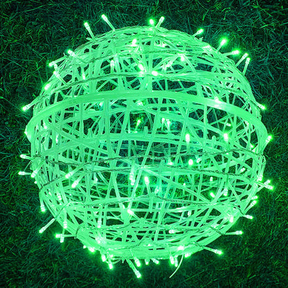 Lampe de jardin suspendue solaire à LED multicolore 