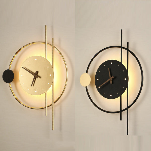 Contemporary LED Illuminated Wall Clock