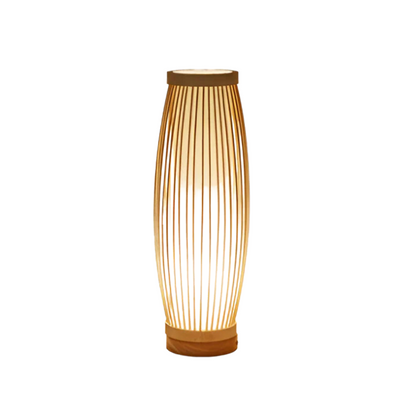 Lampe de bureau LED en bambou écologique