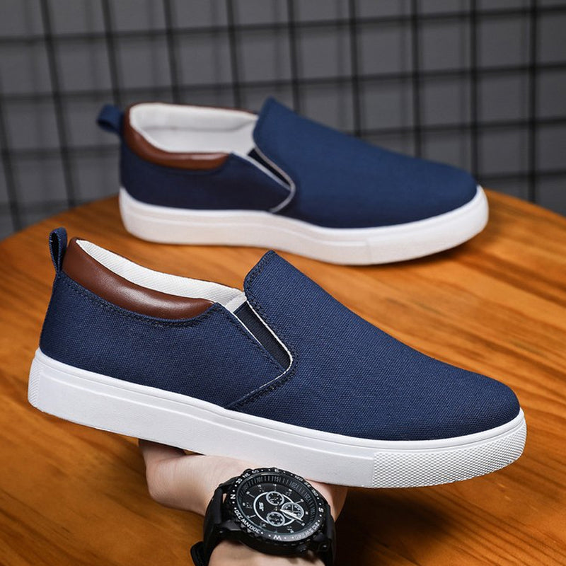 Chaussures décontractées en toile pour hommes