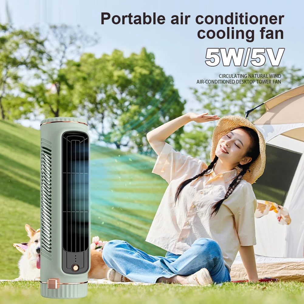 Compact Quiet Cooling Floor Fan
