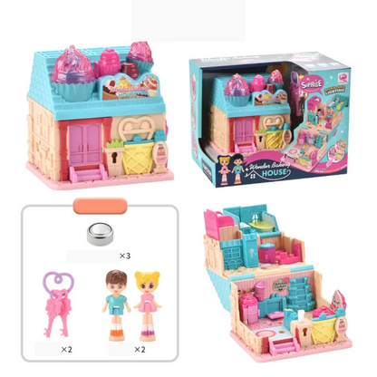Maisonnette colorée pour enfants avec lumières et sons 