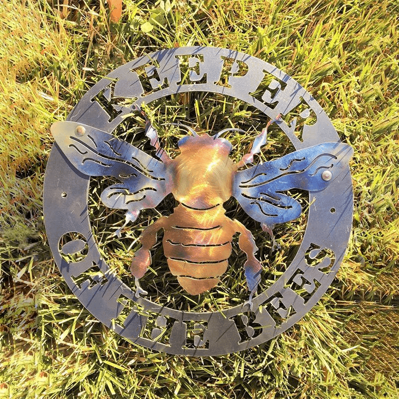 Nature Bee Metal Wall Decoration - Halri