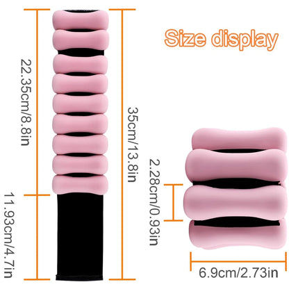 Adjustable Fitness Ankle Weights and Wrist Weights