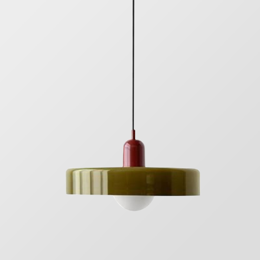 Vibrant Glass Pendant Light in Modern Design - Halri