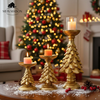 Traditional Warm Christmas Tree Lamp - Halri