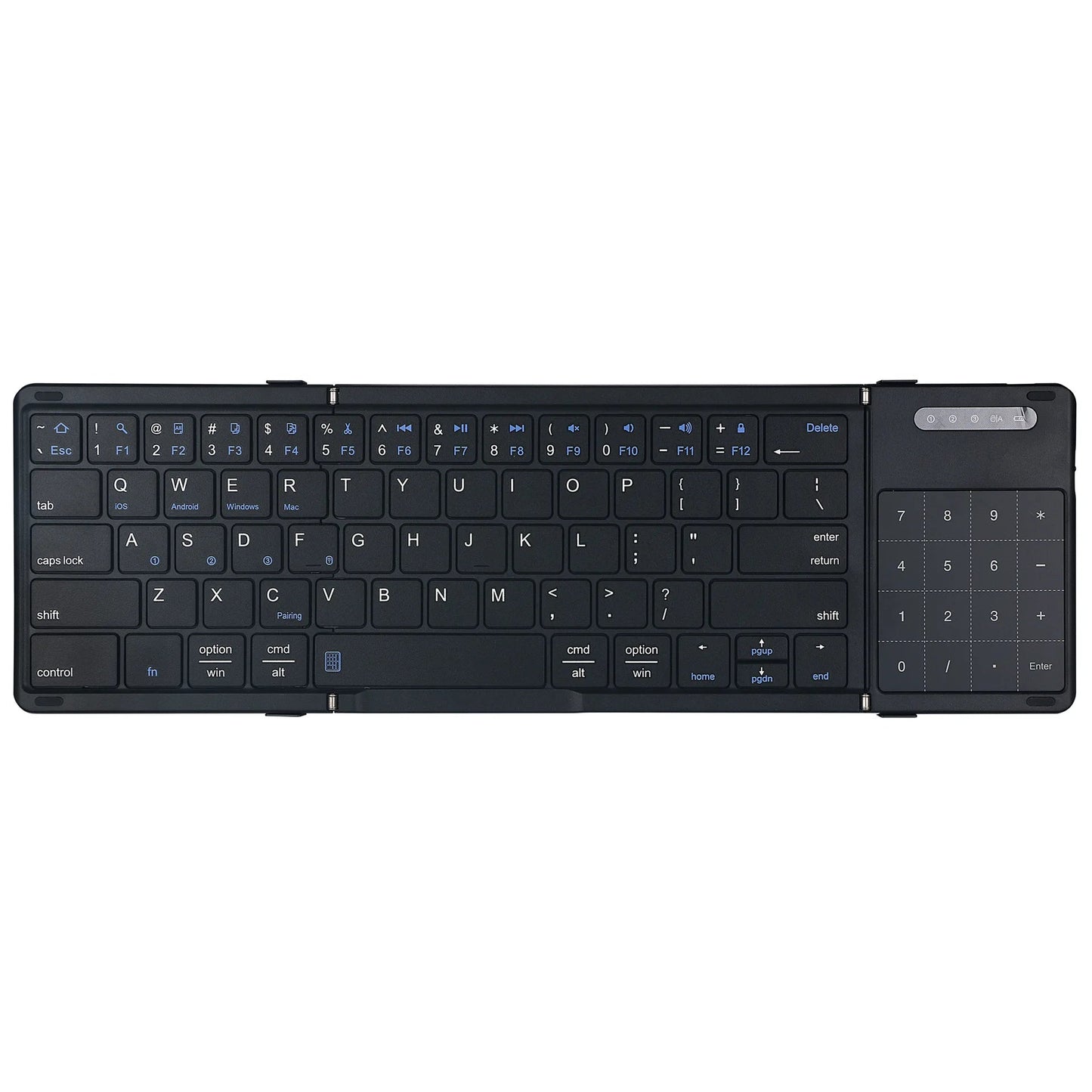 Compact Foldable Wireless Bluetooth Keyboard - Halri