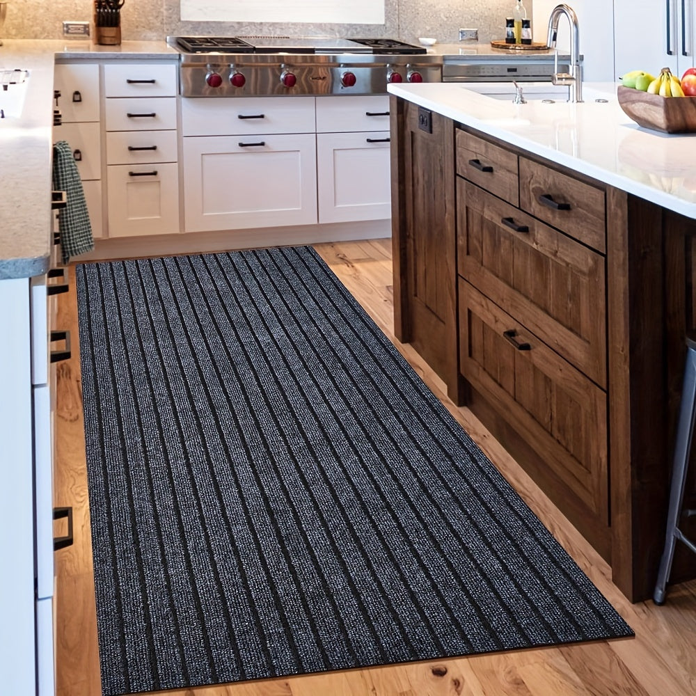 Tapis de couloir antidérapant pour intérieur et extérieur