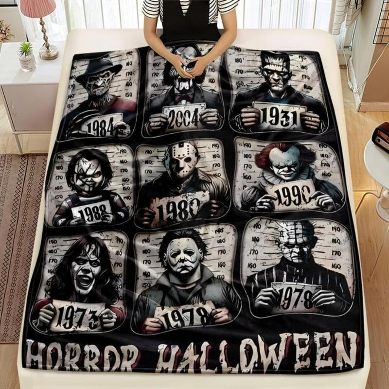 Couverture d'Halloween confortable et humoristique