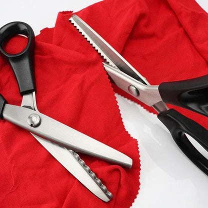 Premium Pinking Scissors with Wavy Blades - Halri