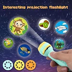 Lampe de poche projecteur veilleuse amusante pour enfants 