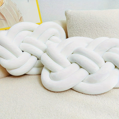 Coussin nuage en peluche avec détail de bouton