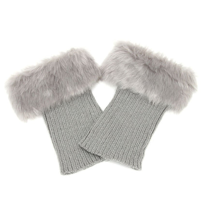 Cozy FurryLegs - Guêtres d'hiver douces, chaudes et élégantes