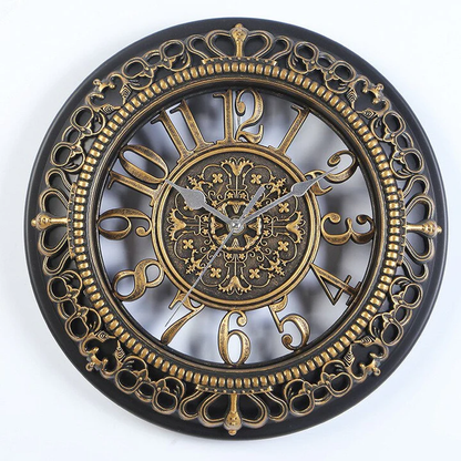 Classic Vintage Wooden Wall Clock - Halri