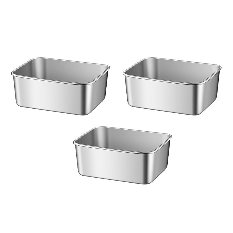 Stainless Steel Food Keeper Box with Lid - Halri