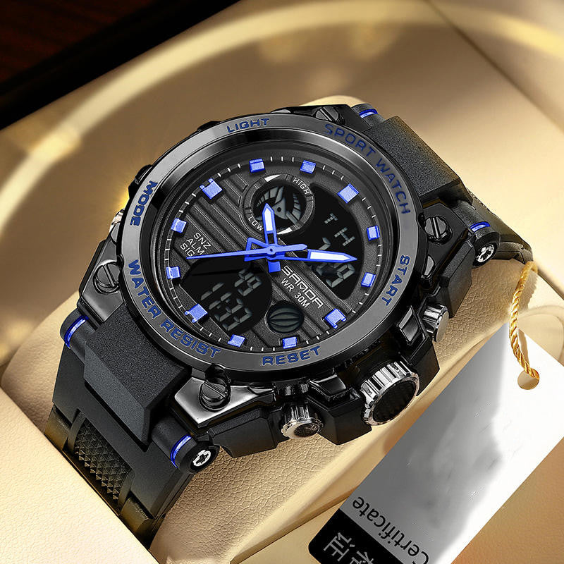 Montre-bracelet LED de sport étanche