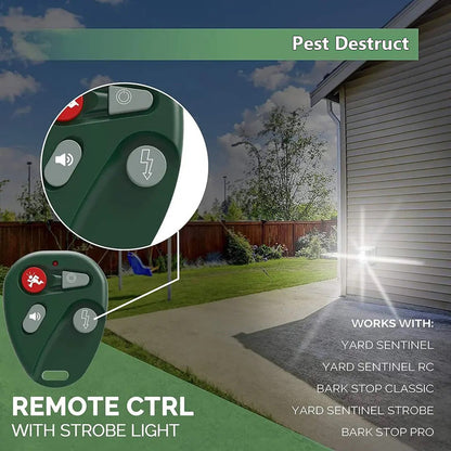 Outdoor Bird Repellent with Flashing Light