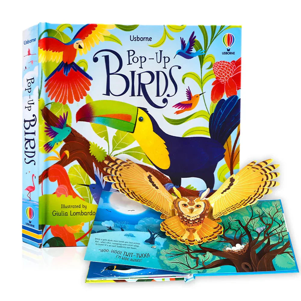 Livre d'histoires 3D pop-up amusant