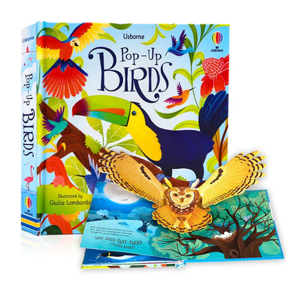 Livre d'histoires 3D pop-up amusant