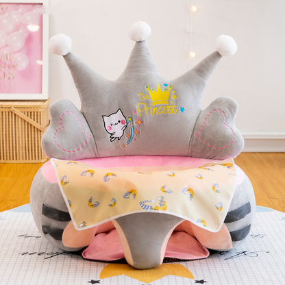 Chaise haute pour bébé avec arche de jeu - Aide à l'assise confortable