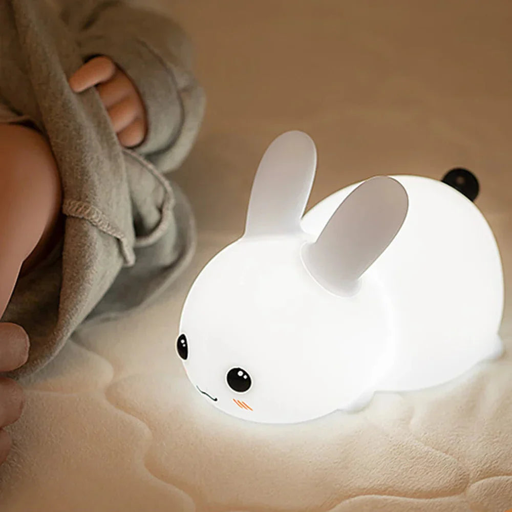 Lampe de table lapin adorable