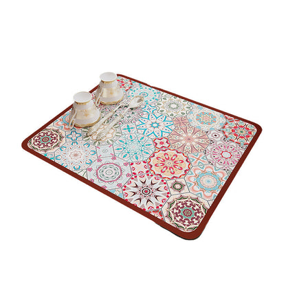 Tapis de cuisine imperméable et antidérapant