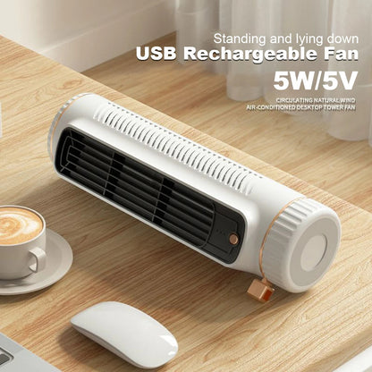 Compact Quiet Cooling Floor Fan