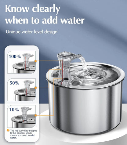 Pet Automatic Fresh Water Dispenser with Filter