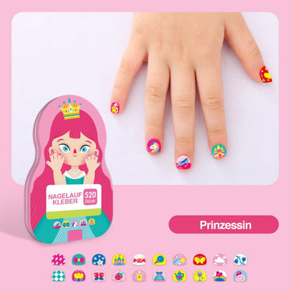 Ensemble d'autocollants amusants pour ongles pour enfants