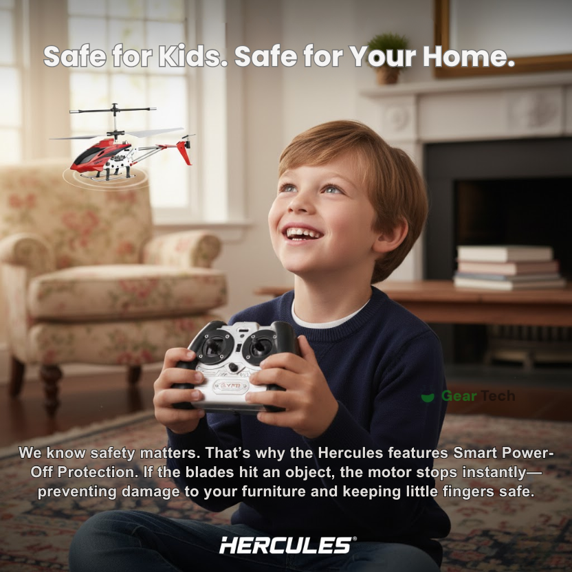 Durable Mini RC Helicopter for Kids and Beginners
