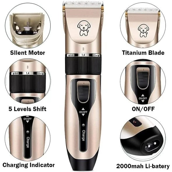 Quiet Pet Hair Trimming Clipper