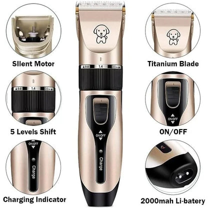 Quiet Pet Hair Trimming Clipper