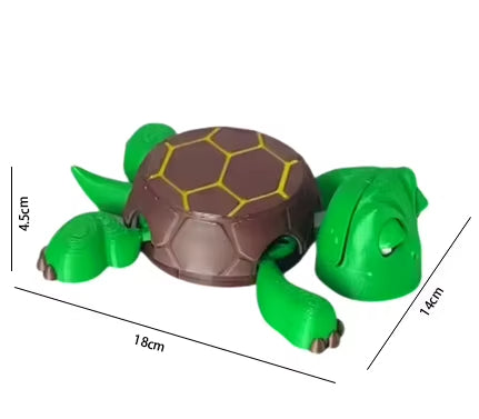 Ensemble de tasses et sous-verres tortue amusante