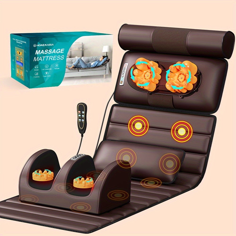 Relaxing Massage Mat with Heat and Vibration Therapy - Halri