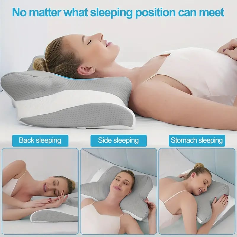 Oreiller de soutien cervical profilé