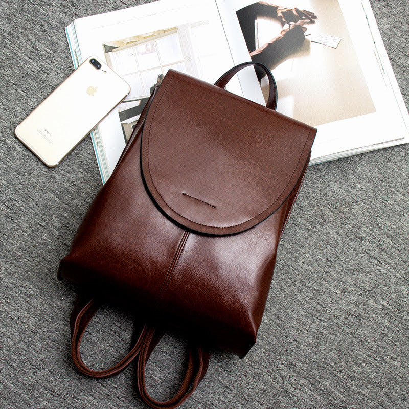 Sac à dos en cuir tendance pour femme