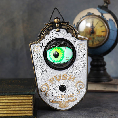 Décoration de porte effrayante pour Halloween 