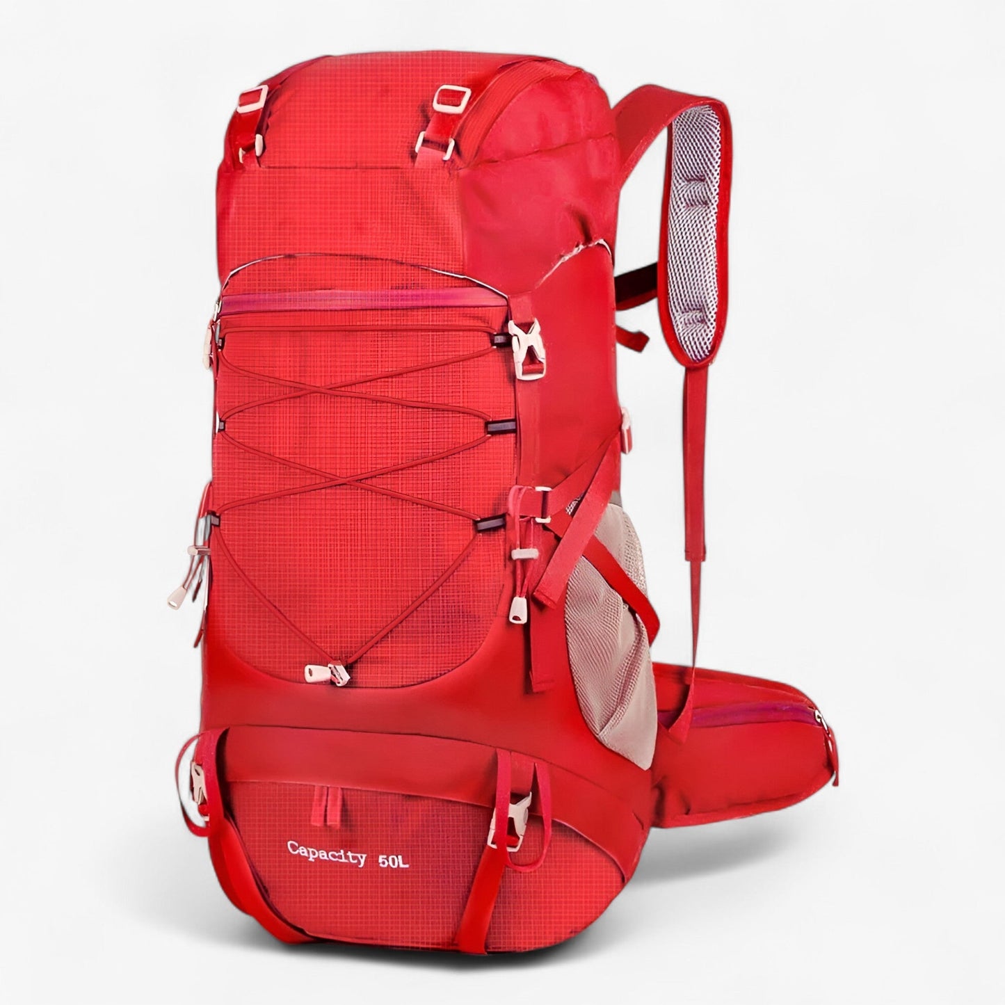 Waterproof Trekking Rucksack with Rain Lid for Hiking