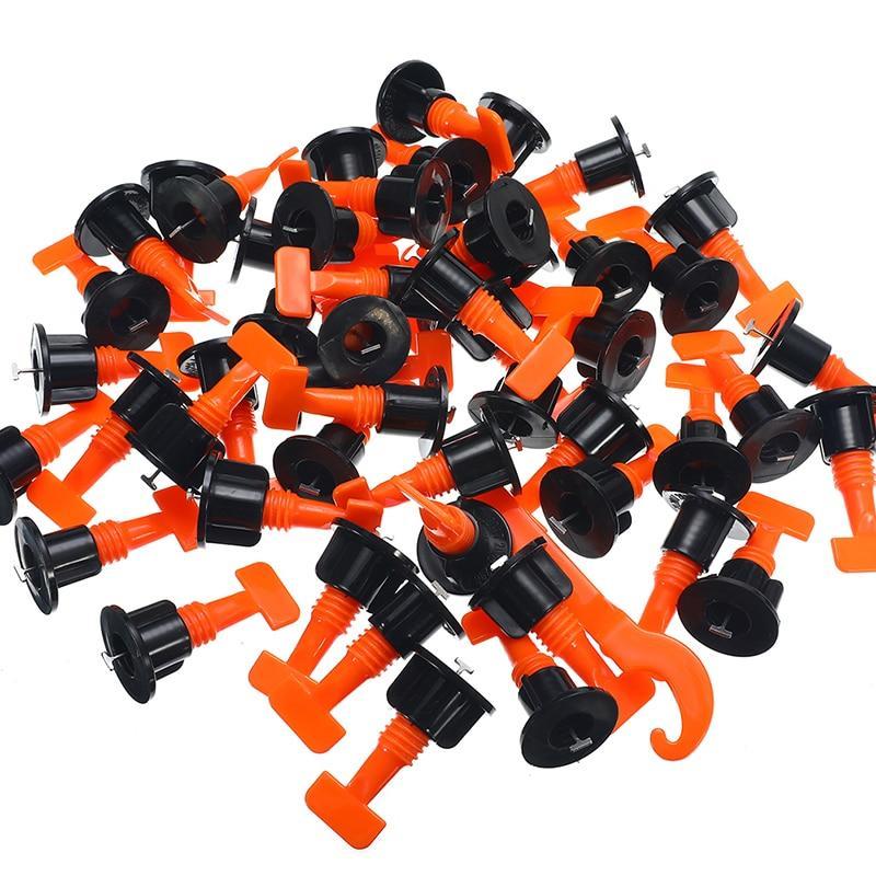 Premium Adjustable Tile Leveling System 50Pc Kit - Halri
