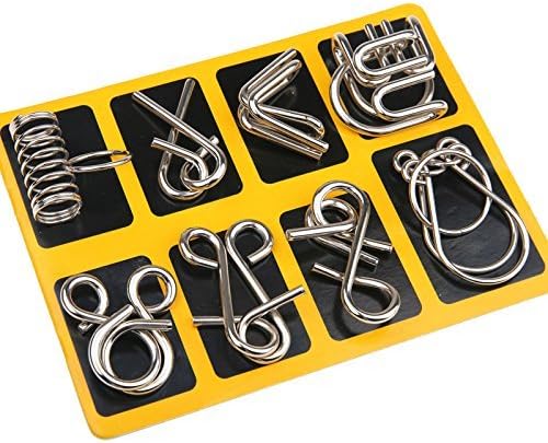 Challenging Brain Teaser Metal Puzzle Game - Halri
