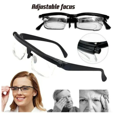 Prescription Glasses with Adjustable Lenses for Daily Wear