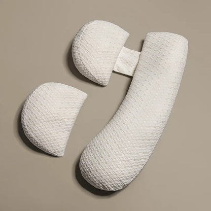 Coussin de grossesse souple pour tout le corps avec housse amovible