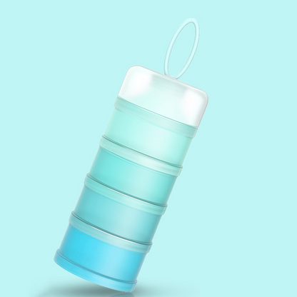 Distributeur de nourriture pour bébé - Boîte de voyage compacte