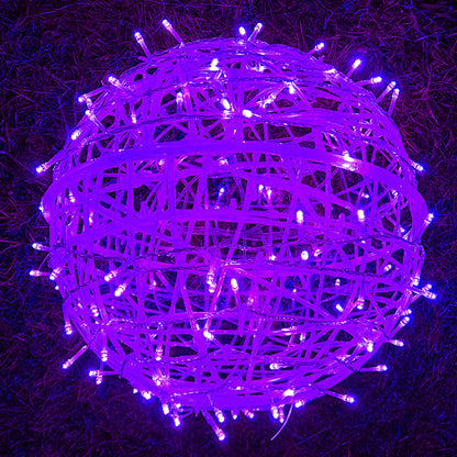 Lampe de jardin suspendue solaire à LED multicolore 