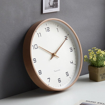 Natural Wood Wall Clock